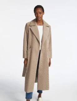 Roxanne Corduroy Coat - Taupe 12 Roxanne Corduroy Coat - Taupe -CEFINN Shop AU23 C10 ROXANNE TAUPE LS 3752