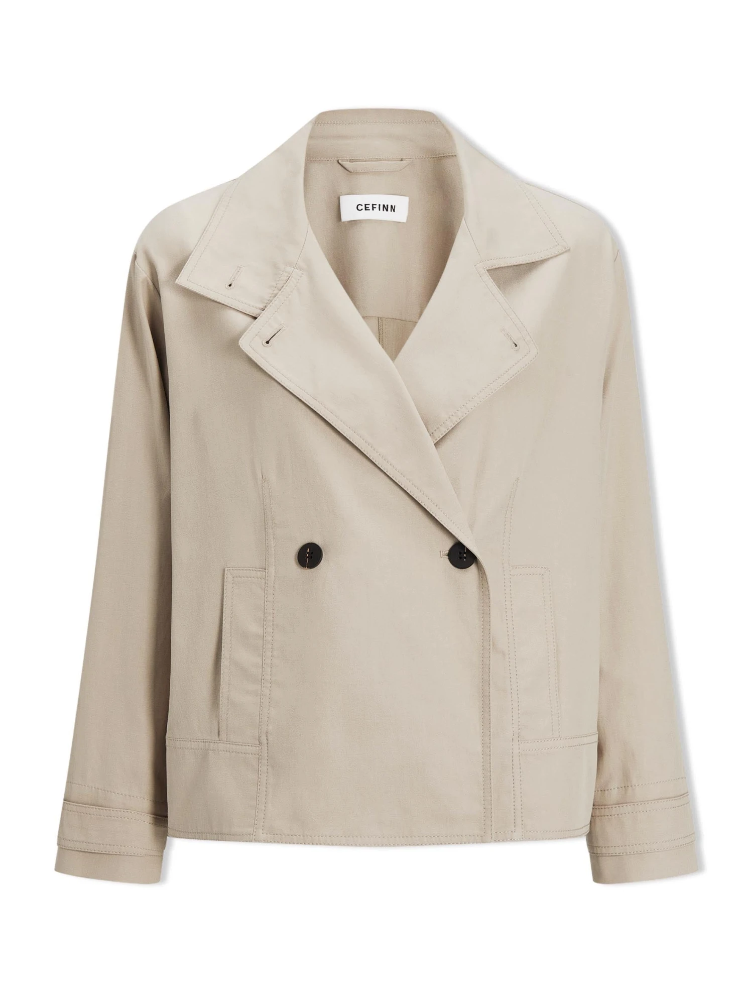Rory Cotton Twill Jacket - Beige 7 Rory Cotton Twill Jacket - Beige - Image 7