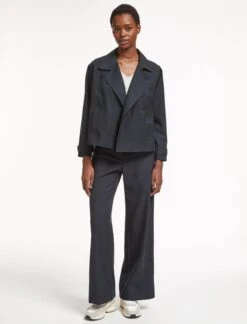 Rory Cotton Twill Jacket - Navy -CEFINN Shop AU23 JK52 RORY NAVY LS 1764