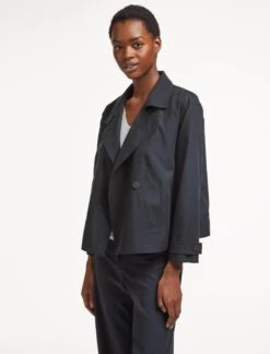 Rory Cotton Twill Jacket - Navy -CEFINN Shop AU23 JK52 RORY NAVY LS 1780