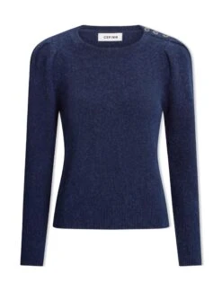 Joss Alpaca Jumper - Dark Blue -CEFINN Shop AU23 K149 JOSS DARKBLUE CO