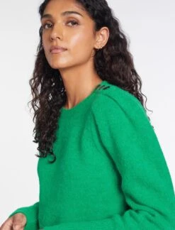 Joss Alpaca Jumper - Emerald Green -CEFINN Shop AU23 K149 JOSS EMERALDGREEN LS 1342