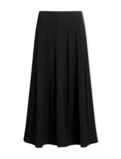 Sophia Techni Voile Maxi Skirt - Black -CEFINN Shop AU23 SK168 SOPHIA BLACK CO