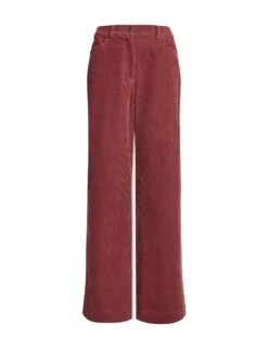 Hayden Corduroy Wide Leg Trouser - Dark Rose -CEFINN Shop AU23 TR82 HAYDEN DARKROSE CONEW