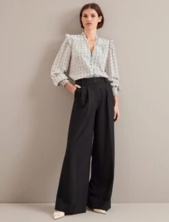 Stella Silk Shirt - Cream Floral Tile Print 14 Stella Silk Shirt - Cream Floral Tile Print -CEFINN Shop AU24 S46 STELLA CREAMFLORALTILEPRINT LS 24196 6088d977 d746 4d63 904c ddfea03d9c67