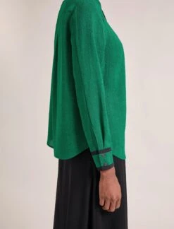 Sullivan Techni Voile Shirt - Emerald Green -CEFINN Shop RSHT S85 SULLIVAN EMERALDGREEN LS 2000