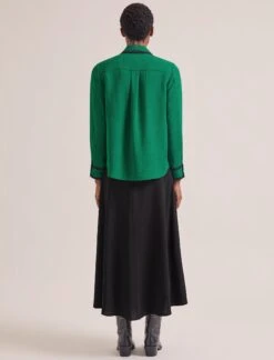 Sullivan Techni Voile Shirt - Emerald Green -CEFINN Shop RSHT S85 SULLIVAN EMERALDGREEN LS 2033