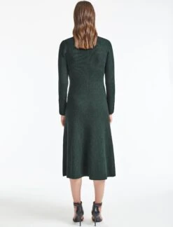 Josie Wool Knit Dress - Dark Green 9 Josie Wool Knit Dress - Dark Green -CEFINN Shop SP22 D397 JOSIE DARK GREEN LS 7691 abab5cfc 4aab 42b2 b879 dce1d5b0eb77