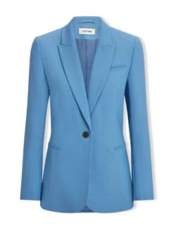 Jamie New Wool Blazer - Blue -CEFINN Shop SP24 JK45 JAMIE BLUE LS