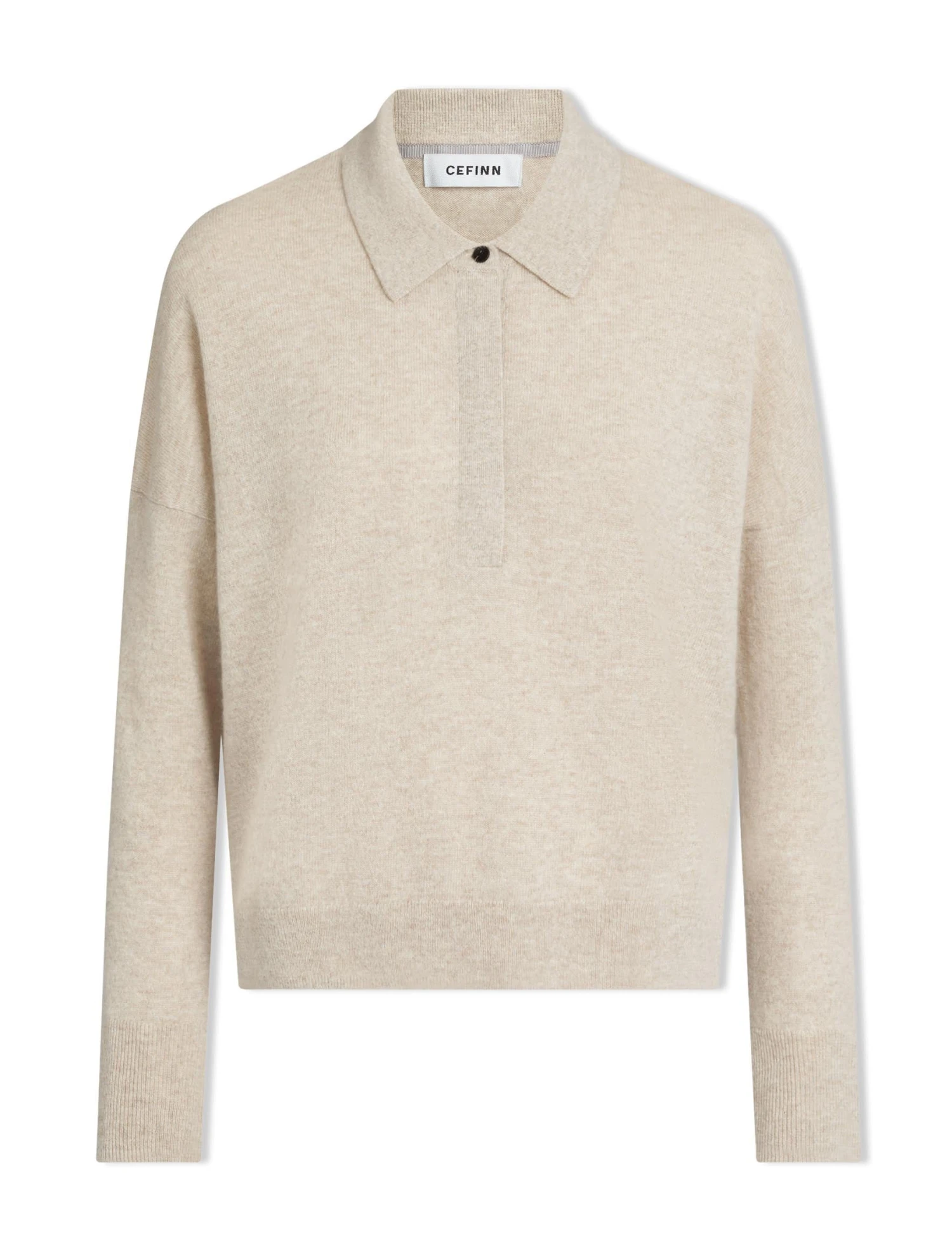 Kelly Cashmere Jumper - Sand 6 Kelly Cashmere Jumper - Sand - Image 6