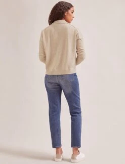 Kelly Cashmere Jumper - Sand 10 Kelly Cashmere Jumper - Sand -CEFINN Shop SP24 K144 KELLY SAND LS 1675