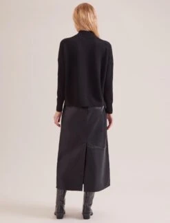 Johanna Cashmere Jumper - Black -CEFINN Shop SP24 K171 JOHANNA BLACK LS 17251