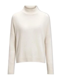 Johanna Cashmere Jumper - Cream -CEFINN Shop SP24 K171 JOHANNA CREAM LS