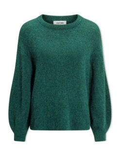 Ryder Alpaca Jumper - Dark Green -CEFINN Shop SP24 K173 RYDER DARKGREEN LS