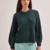 Ryder Alpaca Jumper - Dark Green