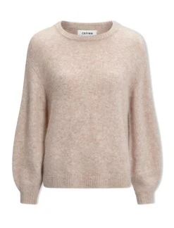 Ryder Alpaca Jumper - Taupe -CEFINN Shop SP24 K173 RYDER TAUPE LS