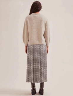 Ryder Alpaca Jumper - Taupe -CEFINN Shop SP24 K173 RYDER TAUPE LS 1820