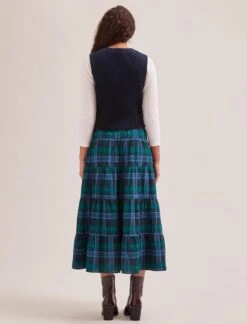 Wyatt Corduroy Waistcoat - Navy -CEFINN Shop SP24 W6 WYATT NAVY LS 1241