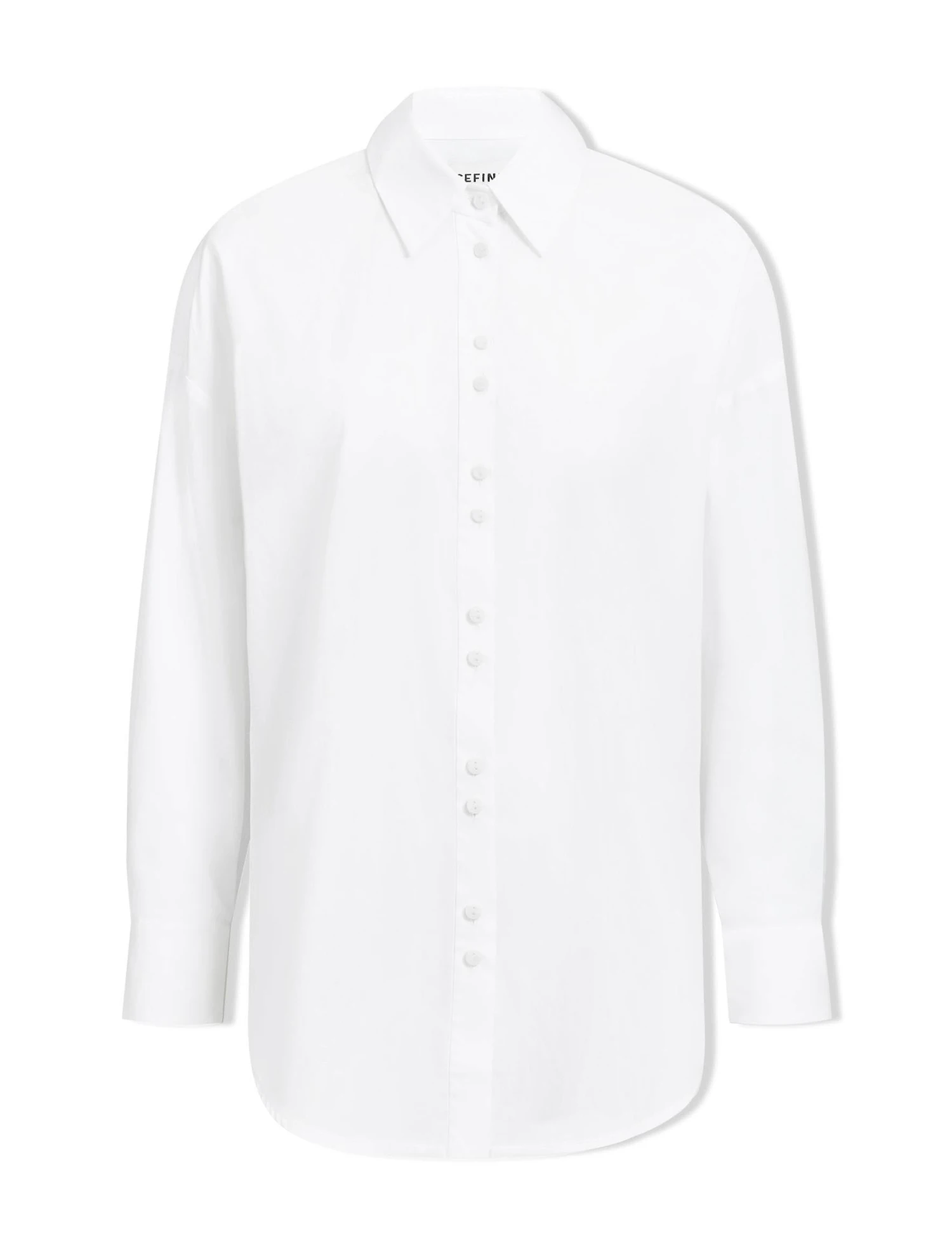Sammy Organic Cotton Oversized Shirt - White 7 Sammy Organic Cotton Oversized Shirt - White - Image 7
