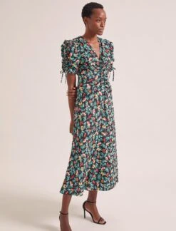 Ophelia Bias Cut Maxi Dress - Black Multi Tropical Floral Print 14 Ophelia Bias Cut Maxi Dress - Black Multi Tropical Floral Print -CEFINN Shop SU24 D635 OPHELIA BLACKMULTITROPICALFLORAL LS 1652copy