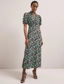 Irina Bias Cut Maxi Dress - Black Multi Tropical Floral Print 13 Irina Bias Cut Maxi Dress - Black Multi Tropical Floral Print -CEFINN Shop SU24 D641 IRINA BLACKMULTITROPICALFLORAL LS 1760