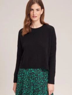 Lainey Cashmere Jumper - Black